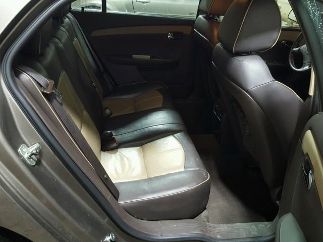 1G1ZE5E1XBF221203 - 2011 CHEVROLET MALIBU LTZ 棕色 照片 6