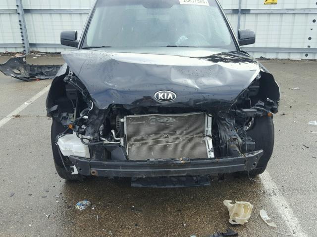 KNDJT2A54D7585907 - 2013 KIA SOUL BLACK photo 9