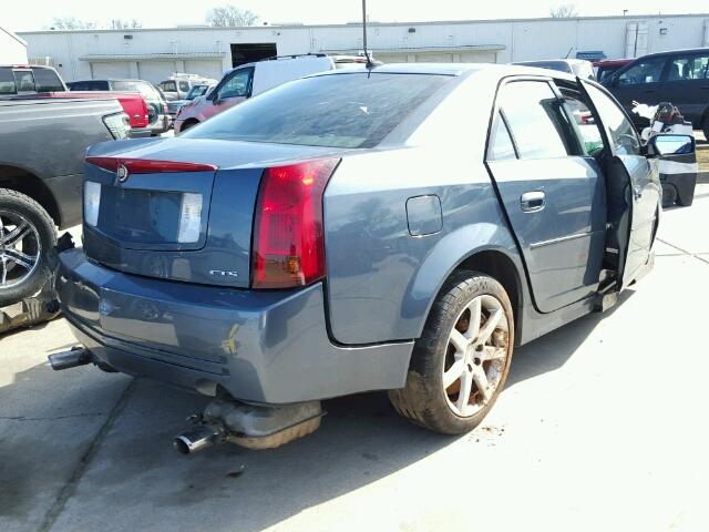 1G6DN56S850217203 - 2005 CADILLAC CTS-V GRAY photo 4