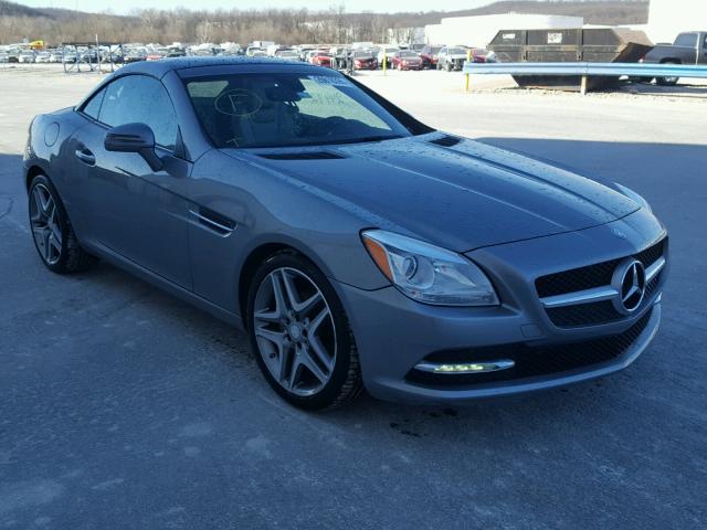 WDDPK4HA4EF091782 - 2014 MERCEDES-BENZ SLK 250 GRAY photo 1