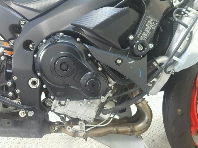 JS1GR7MA1F2100048 - 2015 SUZUKI GSX-R750 GRAY photo 12