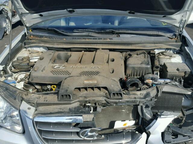 KMHDU46DX7U112620 - 2007 HYUNDAI ELANTRA GL SILVER photo 7