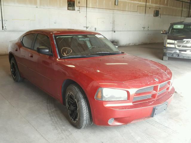 2B3KA43R17H661521 - 2007 DODGE CHARGER SE RED photo 1