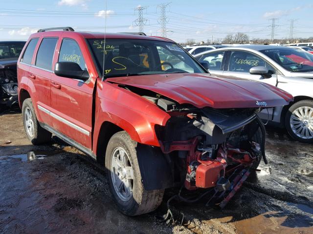 1J4HR58296C185579 - 2006 JEEP GRAND CHER MAROON photo 1