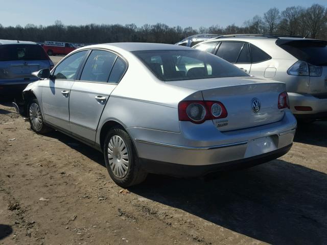 WVWJK73C47E149666 - 2007 VOLKSWAGEN PASSAT SILVER photo 3