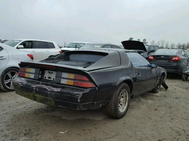 1G1FP21S3JL172341 - 1988 CHEVROLET CAMARO BLACK photo 4