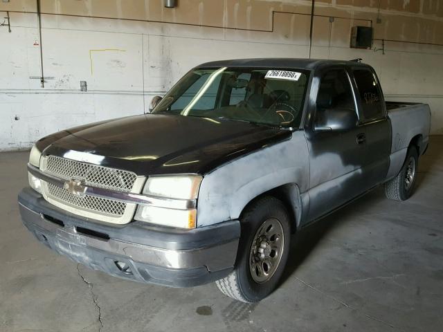 1GCEC19X96Z193336 - 2006 CHEVROLET SILVERADO GRAY photo 2