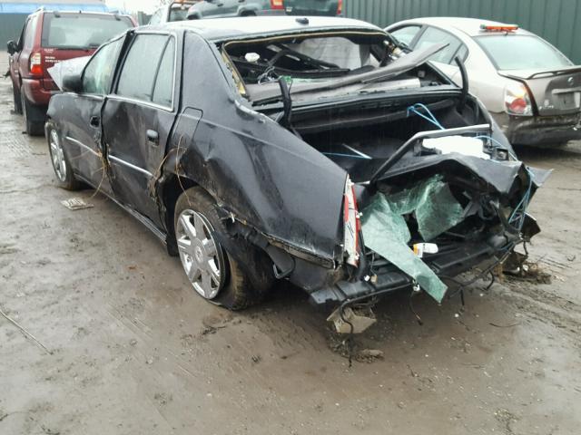 1G6KD57Y47U189554 - 2007 CADILLAC DTS BLACK photo 3