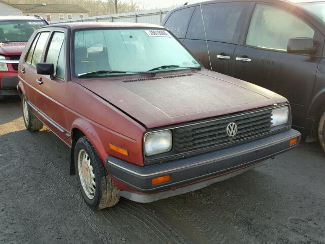 1VWEG0179GV062584 - 1986 VOLKSWAGEN GOLF RED photo 1