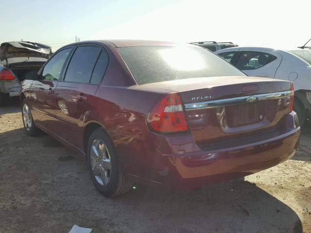 1G1ZT58F67F243042 - 2007 CHEVROLET MALIBU LT RED photo 3