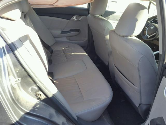 2HGFB2F90FH520369 - 2015 HONDA CIVIC EXL 灰色 照片 6