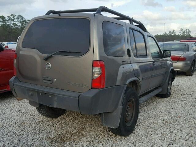 5N1ED28T43C635418 - 2003 NISSAN XTERRA XE TAN photo 4