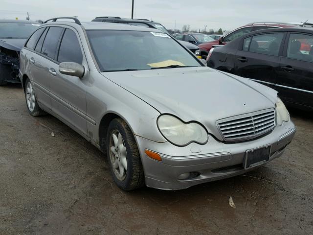 WDBRH84J53F380034 - 2003 MERCEDES-BENZ C 320 4MAT GRAY photo 1