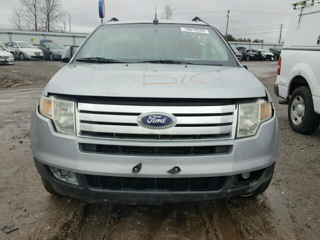 2FMDK48C17BB18600 - 2007 FORD EDGE SEL SILVER photo 10