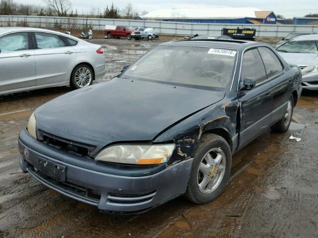 JT8GK13T3S0076205 - 1995 LEXUS ES 300 GREEN photo 2