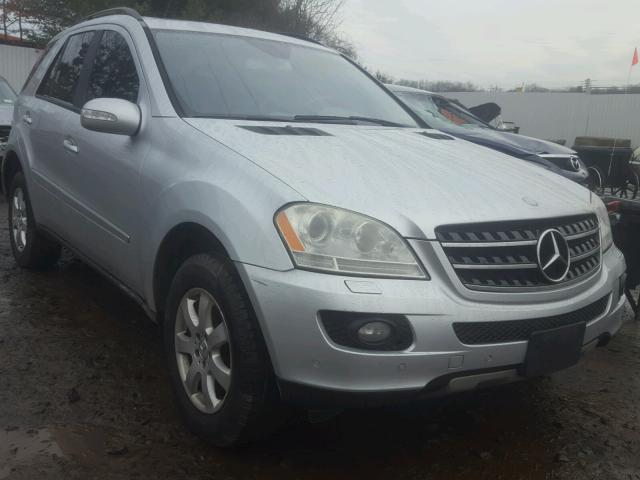 4JGBB86E76A042751 - 2006 MERCEDES-BENZ ML 350 SILVER photo 1