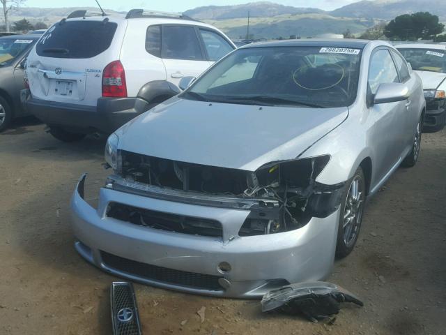 JTKDE177950038922 - 2005 TOYOTA SCION TC 银色 照片 2