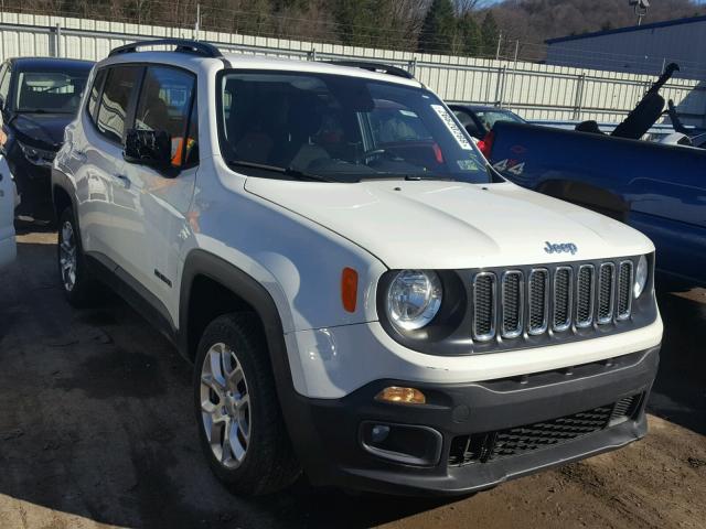 ZACCJBBT3GPC77713 - 2016 JEEP RENEGADE L WHITE photo 1