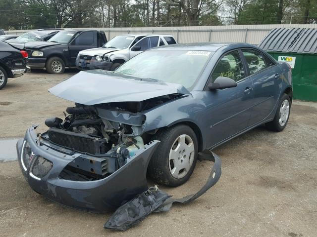 1G2ZG558464272071 - 2006 PONTIAC G6 SE1 GREEN photo 2