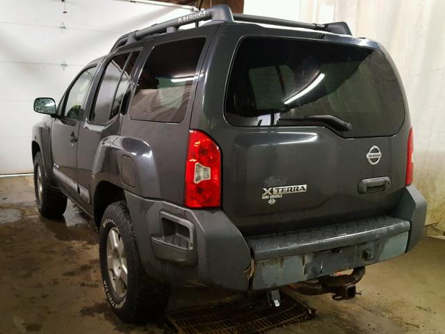 5N1AN08W38C502375 - 2008 NISSAN XTERRA OFF CHARCOAL photo 3