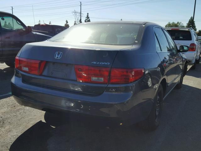 1HGCM56415A176597 - 2005 HONDA ACCORD LX GRAY photo 4