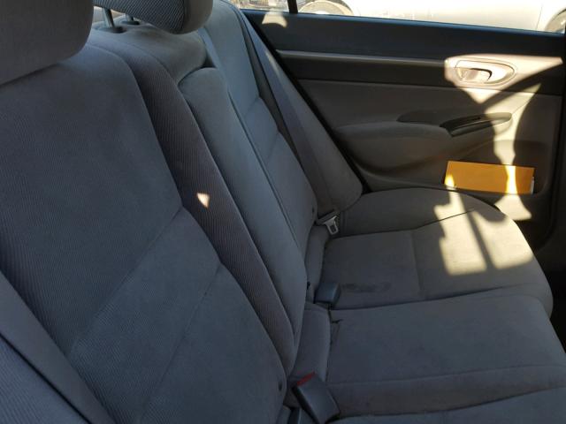 1HGFA168X8L035246 - 2008 HONDA CIVIC EX ლურჯი ფოტო 6