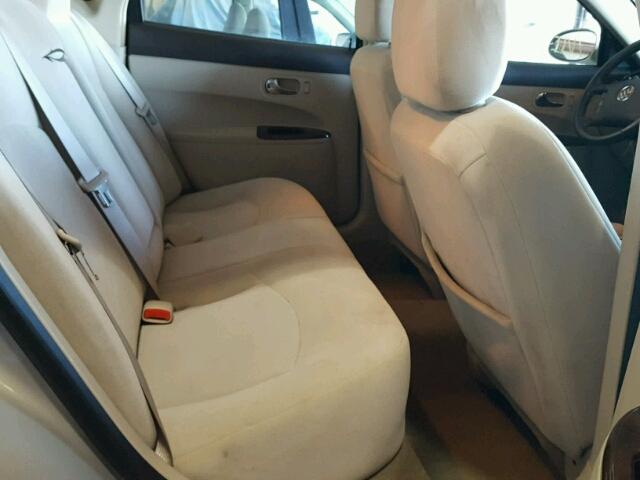 2G4WC582781182893 - 2008 BUICK LACROSSE C GOLD photo 6