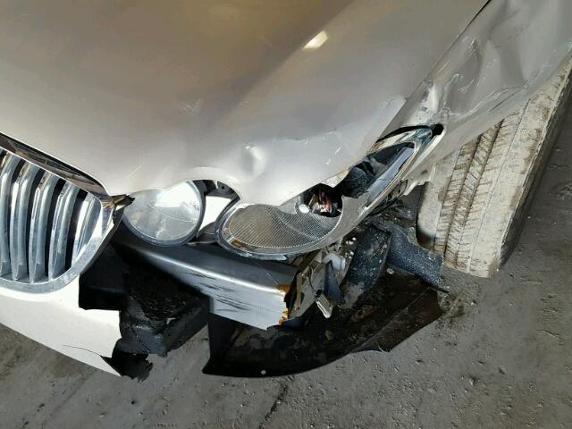 2G4WC582781182893 - 2008 BUICK LACROSSE C GOLD photo 9