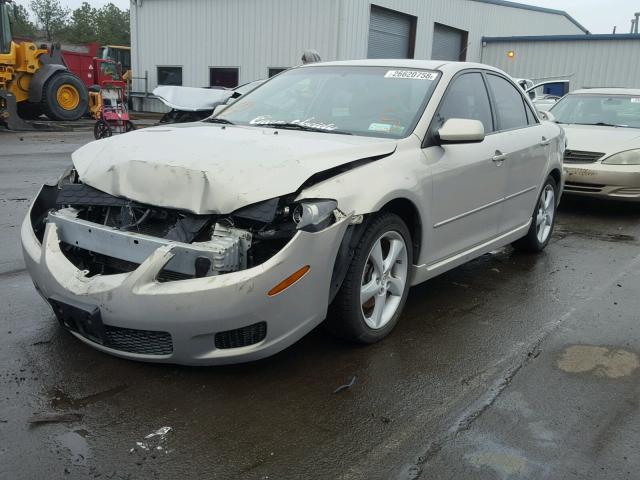 1YVHP80C985M42081 - 2008 MAZDA 6 I SILVER photo 2