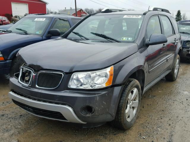 2CKDL43F586067494 - 2008 PONTIAC TORRENT GRAY photo 2