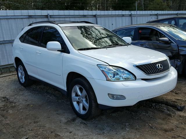 2T2GK31UX7C026287 - 2007 LEXUS RX 350 WHITE photo 1