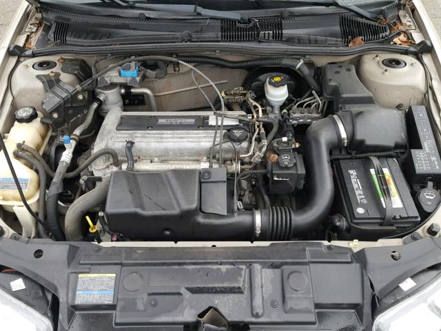 1G1JC52F647356176 - 2004 CHEVROLET CAVALIER TAN photo 7