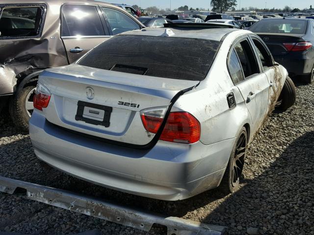 WBAVB13576KR59063 - 2006 BMW 325 I SILVER photo 4