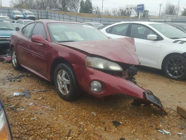 2G2WP522841193630 - 2004 PONTIAC GRAND PRIX Tünd qırmızı foto 1