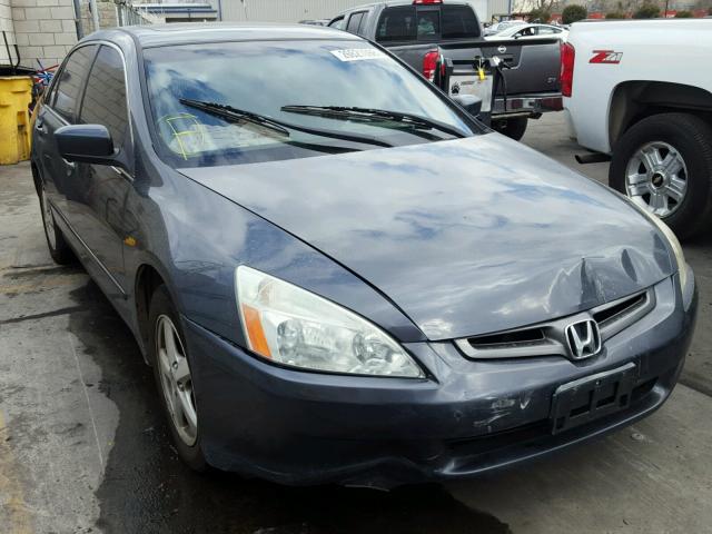 JHMCM566X3C018663 - 2003 HONDA ACCORD EX BLUE photo 1