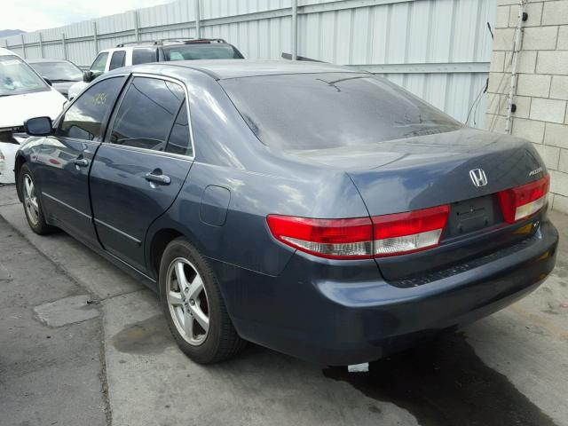 JHMCM566X3C018663 - 2003 HONDA ACCORD EX BLUE photo 3