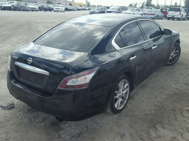 1N4AA5AP1DC808832 - 2013 NISSAN MAXIMA S BLACK photo 4