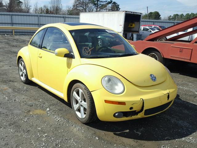 3VWSW31C46M420574 - 2006 VOLKSWAGEN NEW BEETLE YELLOW photo 1