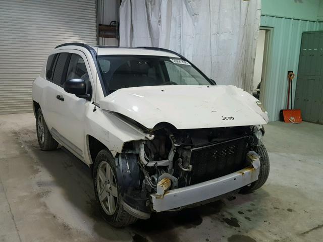 1J8FF57W28D714547 - 2008 JEEP COMPASS LI WHITE photo 1