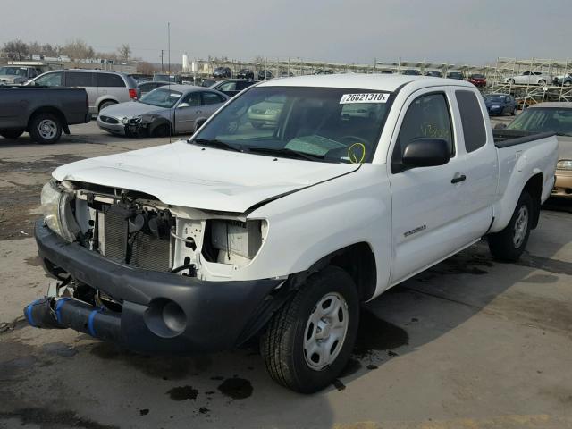 5TETX22NX9Z617125 - 2009 TOYOTA TACOMA ACC WHITE photo 2