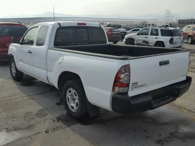 5TETX22NX9Z617125 - 2009 TOYOTA TACOMA ACC WHITE photo 3