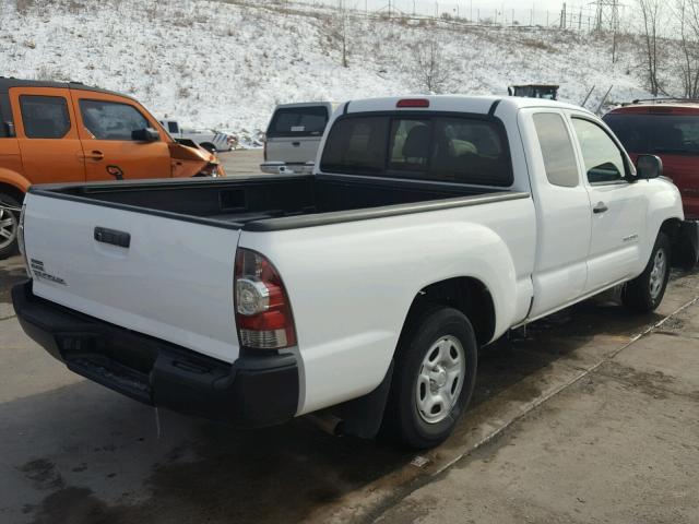 5TETX22NX9Z617125 - 2009 TOYOTA TACOMA ACC WHITE photo 4