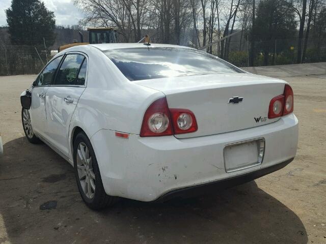 1G1ZE5E17BF346417 - 2011 CHEVROLET MALIBU LTZ 白色 照片 3