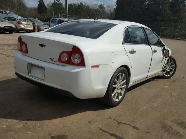 1G1ZE5E17BF346417 - 2011 CHEVROLET MALIBU LTZ 白色 照片 4