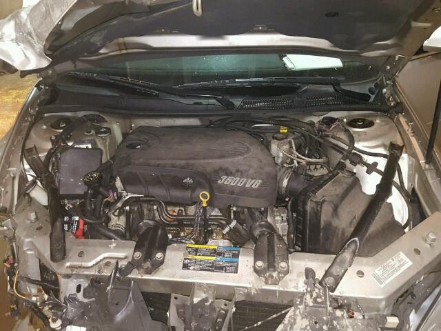 2G1WT58K289235160 - 2008 CHEVROLET IMPALA LT SILVER photo 7