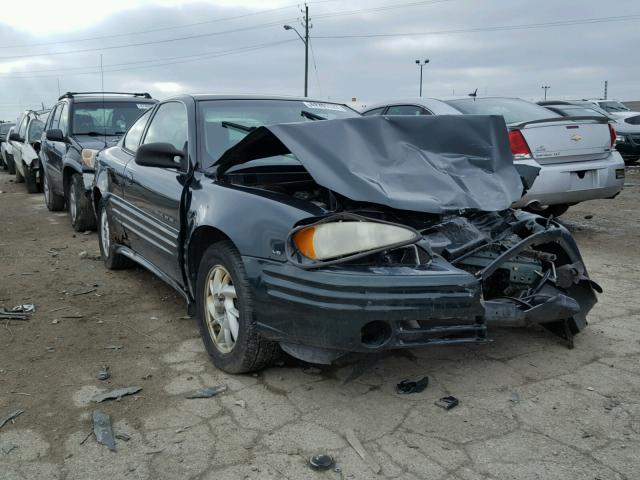 1G2NF12E21M674801 - 2001 PONTIAC GRAND AM S მწვანე ფოტო 1