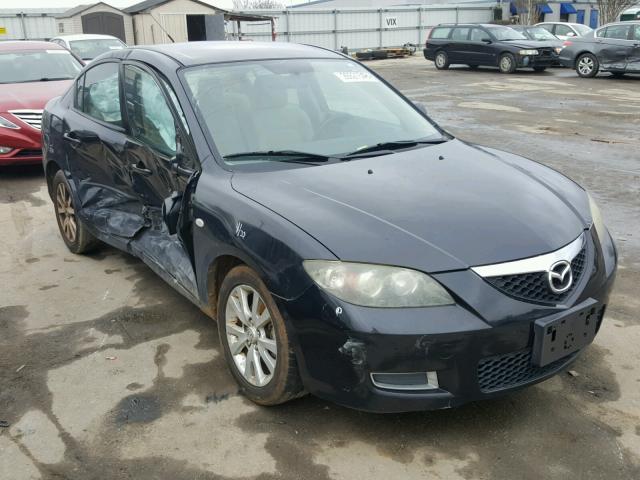 JM1BK32F271649647 - 2007 MAZDA 3 I BLACK photo 1