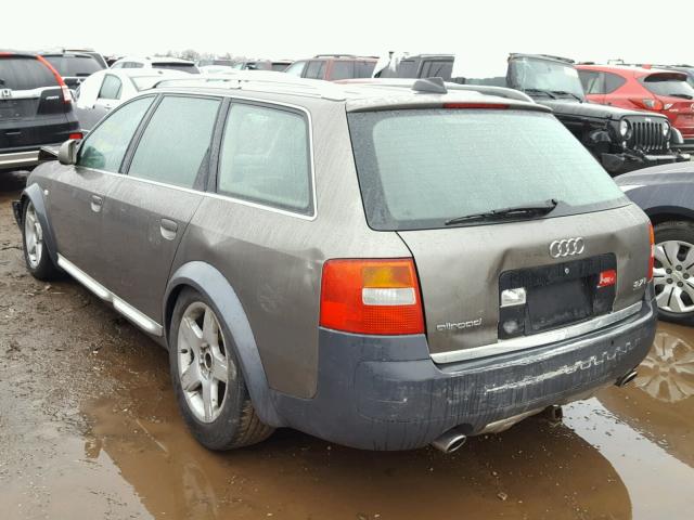 WA1YD64B54N094594 - 2004 AUDI ALLROAD GRAY photo 3