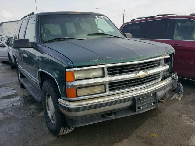 1GNEK13R8TJ305395 - 1996 CHEVROLET TAHOE K150 GREEN photo 1