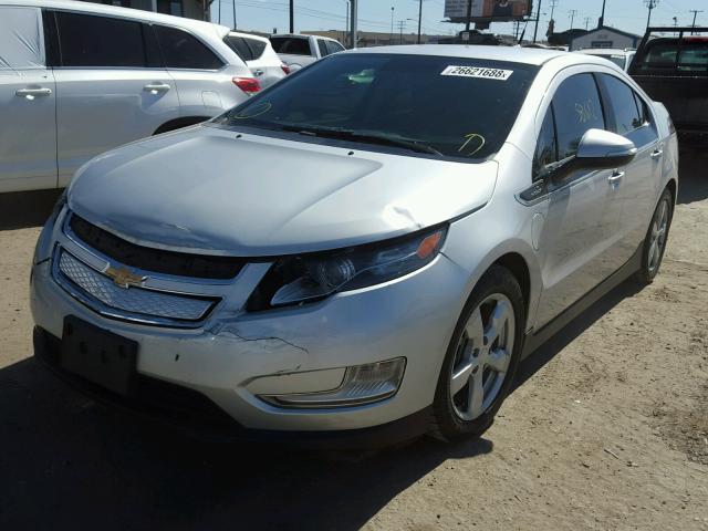 1G1RH6E48DU117380 - 2013 CHEVROLET VOLT SILVER photo 2